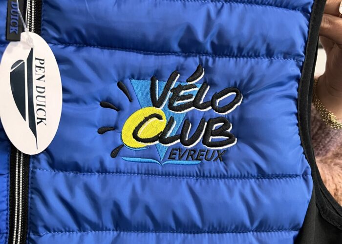 Broderie VELO CLUB