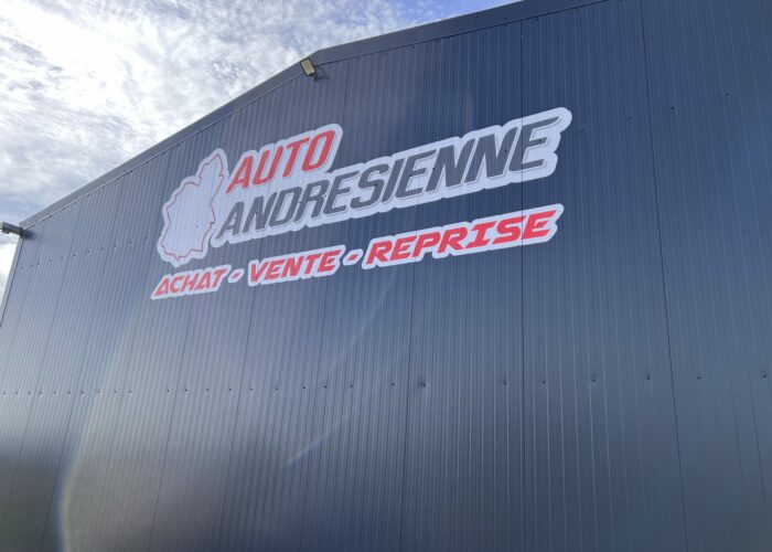 Enseigne AUTO ANDRESIENNE