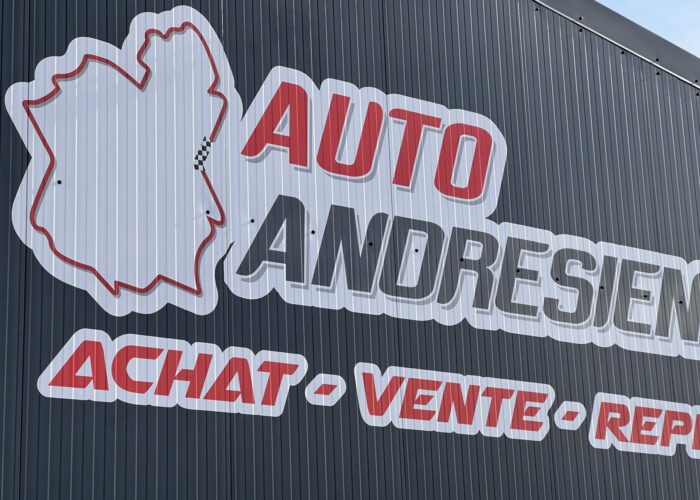 Enseigne AUTO ANDRESIENNE