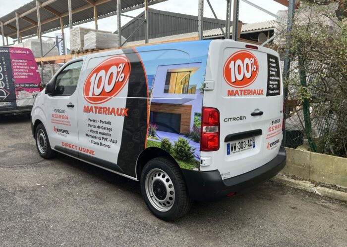 Marquage Véhicule 100% MATERIAUX