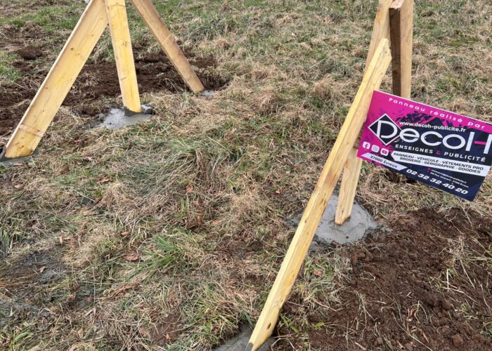 Panneau de chantier ALTEAME