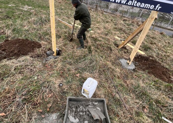 Panneau de chantier ALTEAME